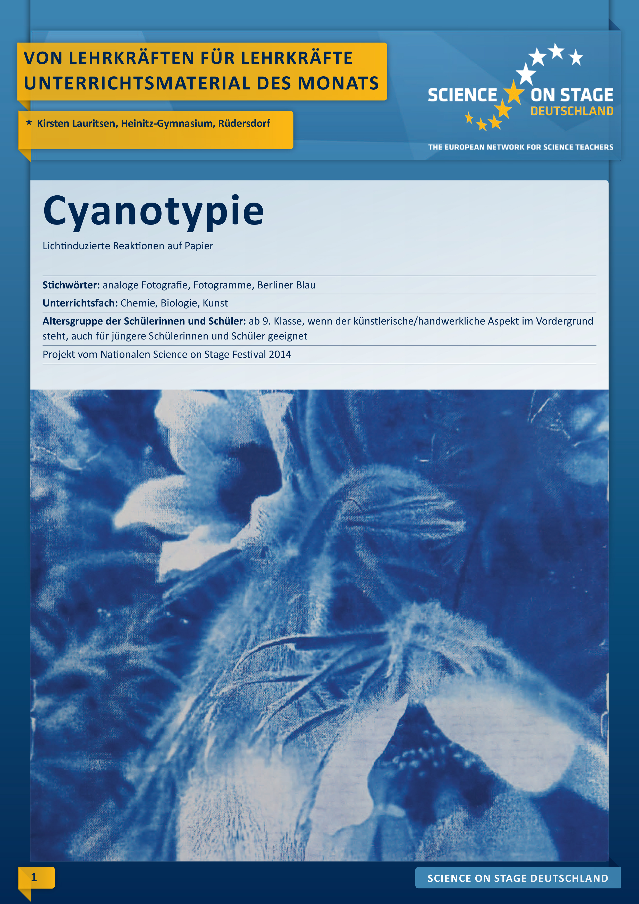 Cover Cyanotypie