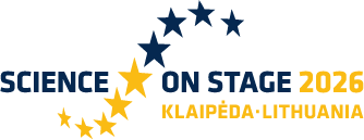 Logo Europäisches Science on Stage Festival 2026 Klaipeda