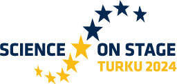 Logo Europäisches Science on Stage Festival 2024 Turku