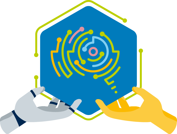 Visual des Projekts KI im MINT-Unterricht