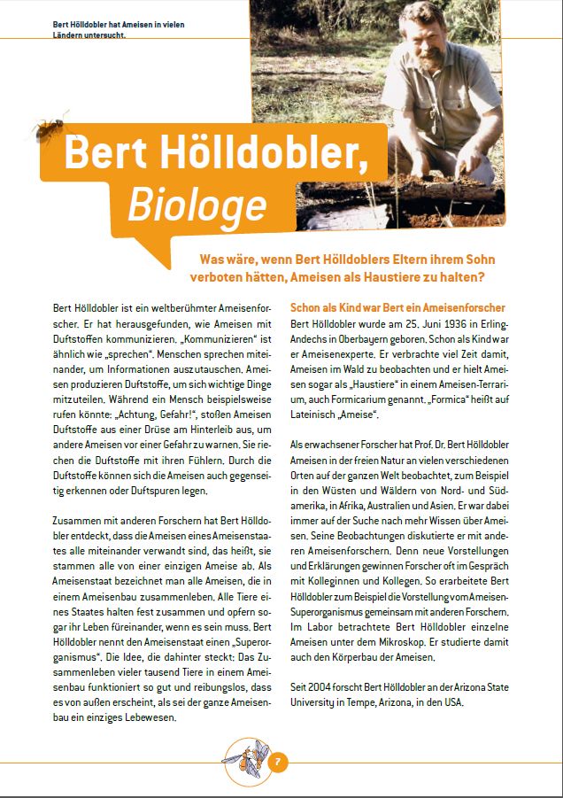 Bert Hölldobler Cover