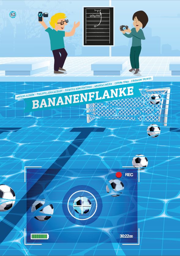 Bananenflanke