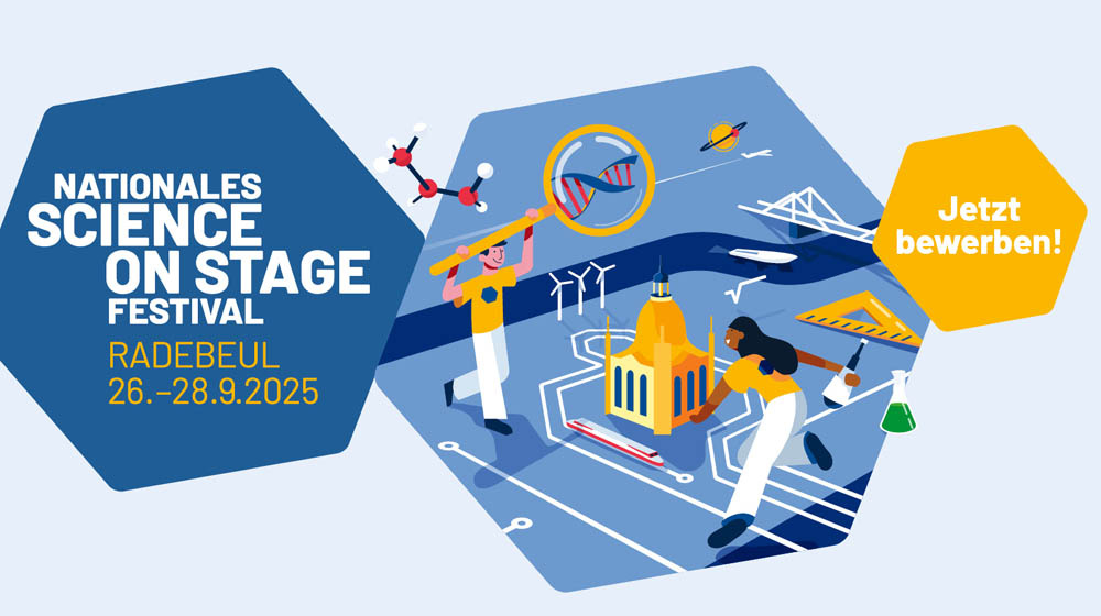 Nationales Science on Stage Festival 2025: Bewerbungsschluss am 15.5 ...