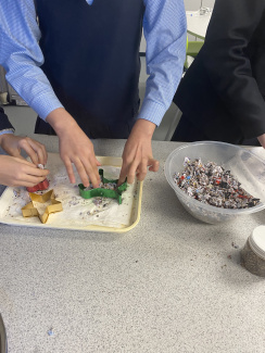 Samenkugeln mit Ausstechern