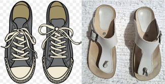 Beispiele für Bilder von Schuhpaaren
